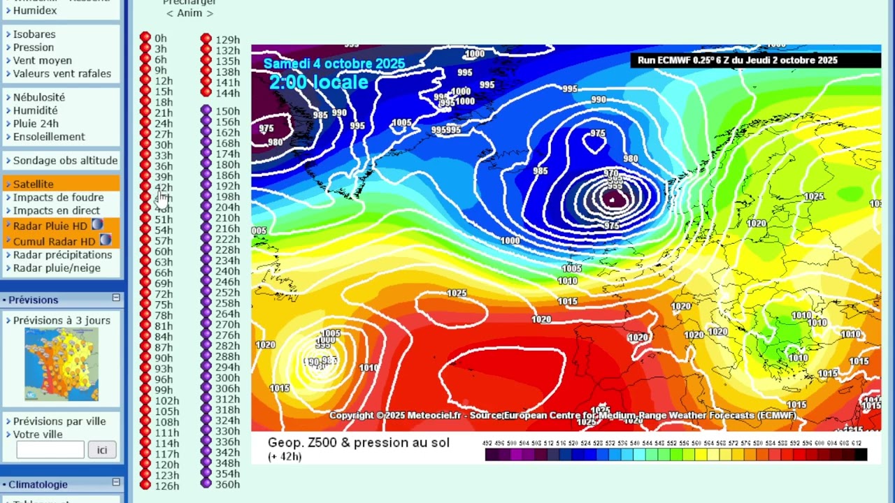 Impact de la Tempête Amy sur l'Europe : Vent et Conditions Météorologiques