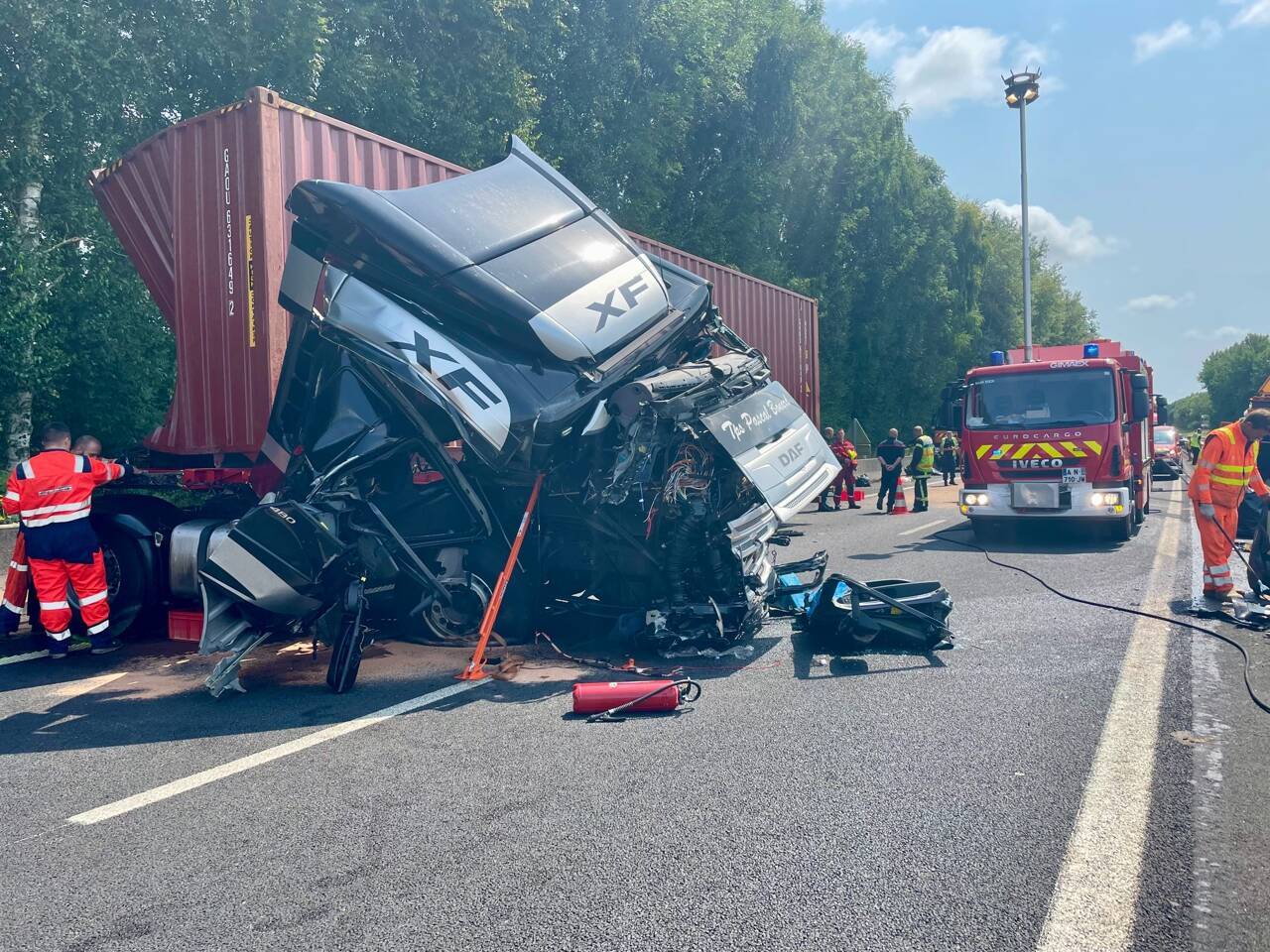 Accident sur l&rsquo;Autoroute A84 : Détails et Réactions