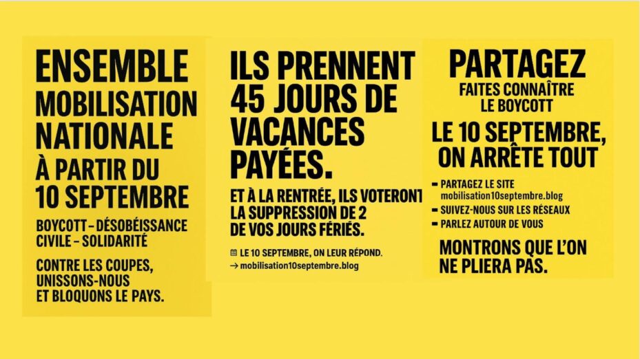 Impact du Blocage des Pays du 10 Septembre
