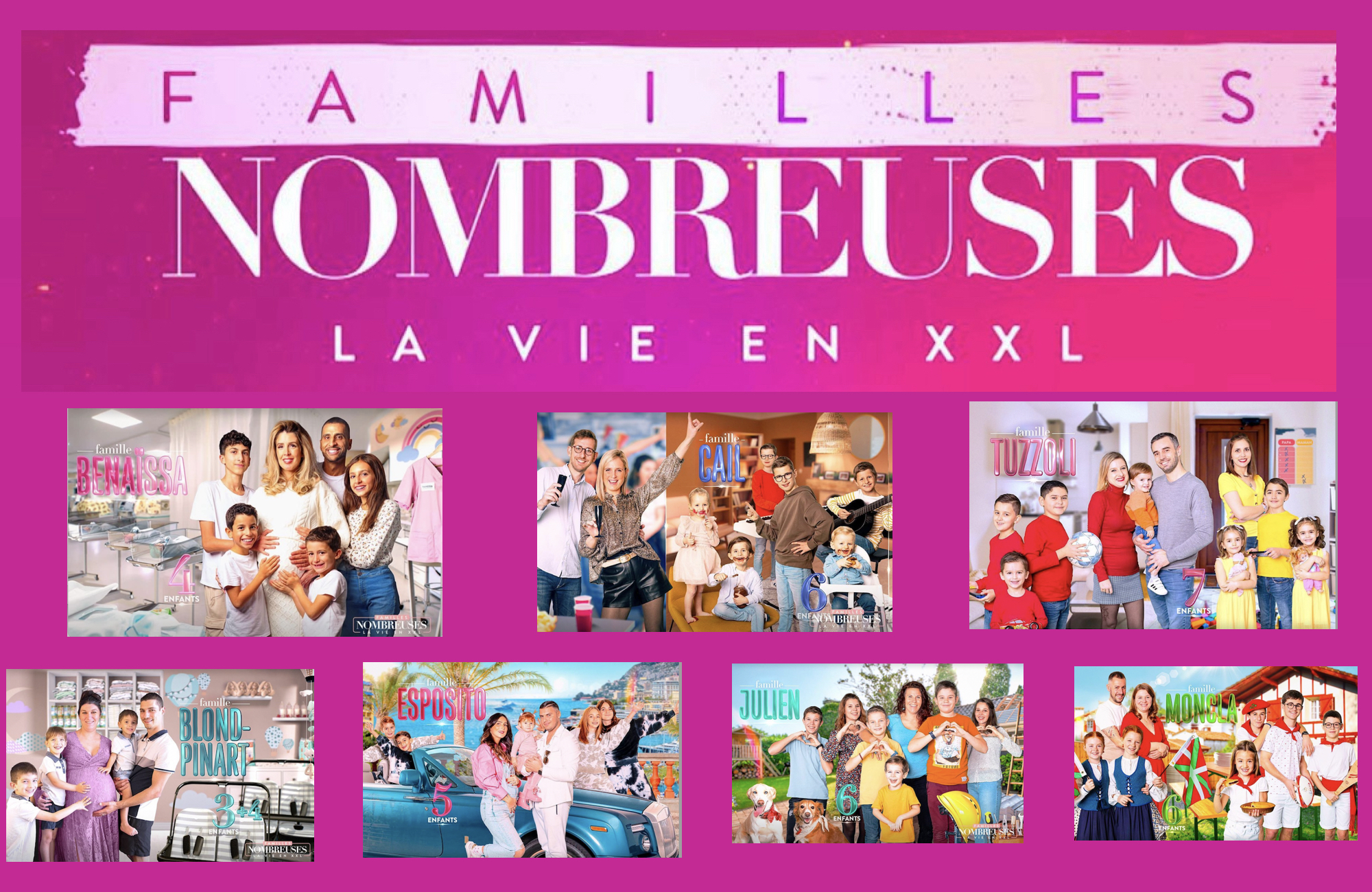 L&rsquo;essor des familles nombreuses en France