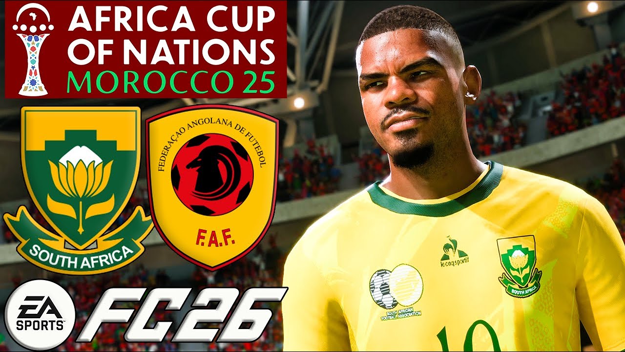 CAN 2025 : L'Afrique du Sud triomphe face à l'Angola dans un match intense