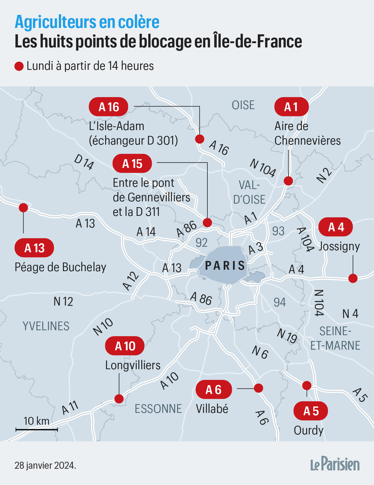 Blocages des Agriculteurs Aujourd&rsquo;hui : Carte et État de la Mobilisation