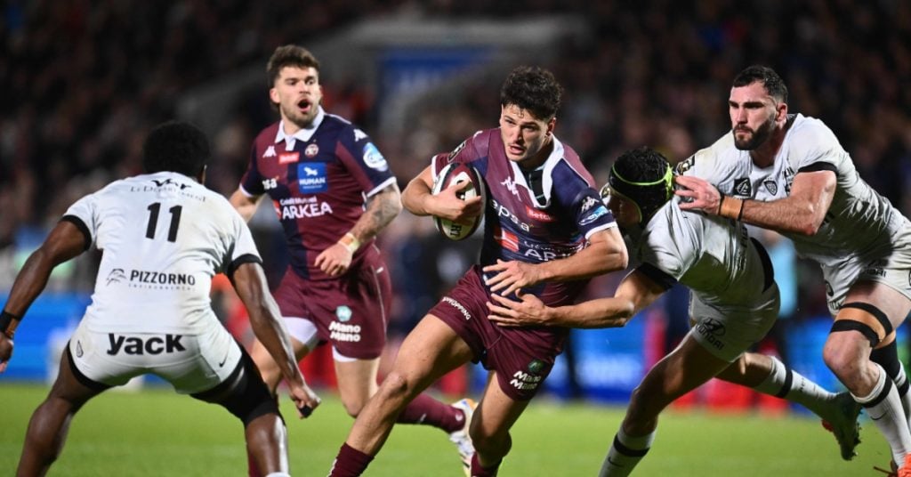 Bordeaux-Bègles humilie Toulon et grimpe sur le podium