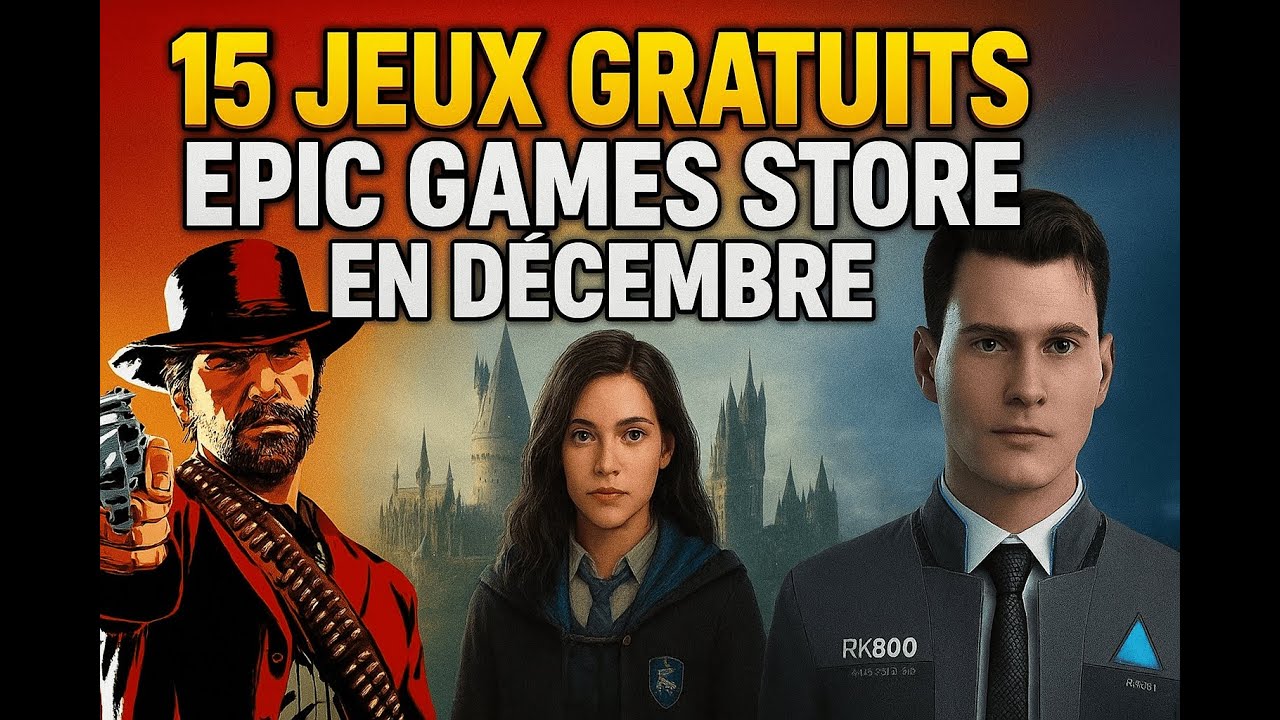 Epic Games Store Jeux Gratuits : Le Calendrier de l&rsquo;Avent Gaming de Décembre 2025