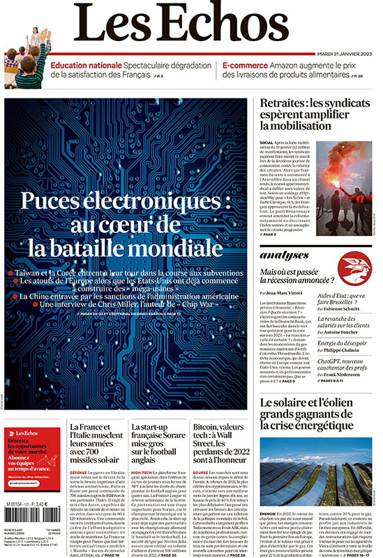 Les Échos : Plus d&rsquo;un siècle d&rsquo;information économique en France
