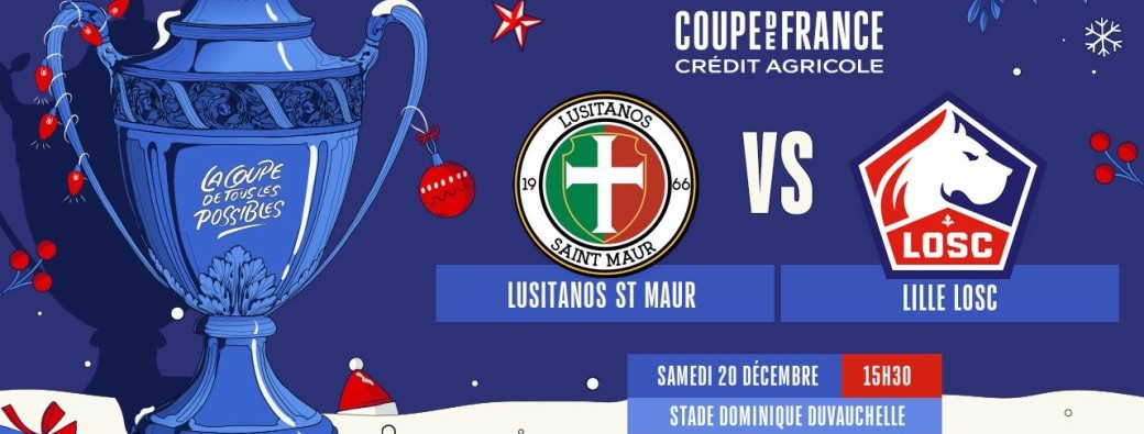 Coupe de France : Lille arrache sa qualification face aux Lusitanos Saint-Maur