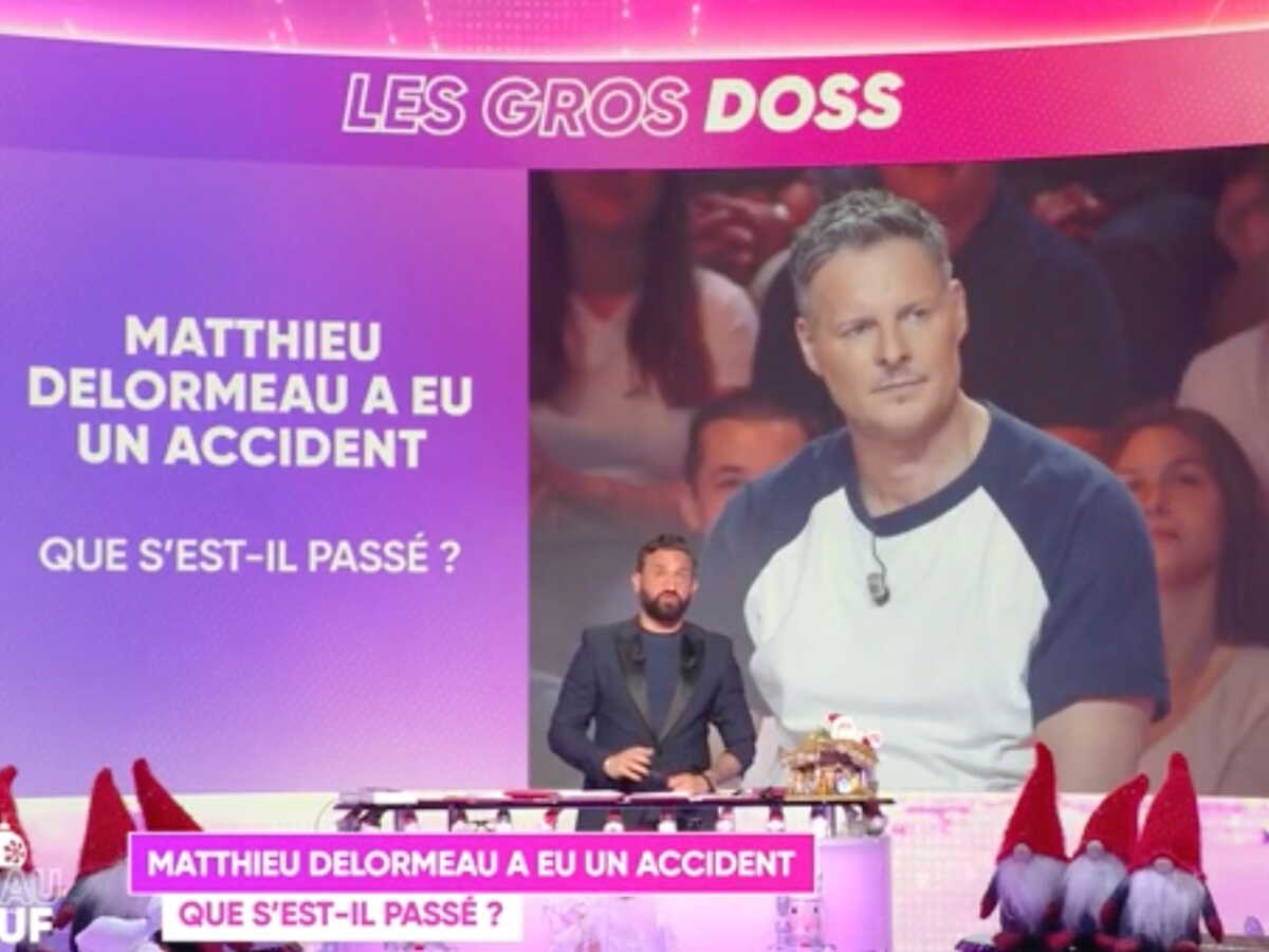 Matthieu Delormeau victime d&rsquo;un accident domestique : les détails de sa chute