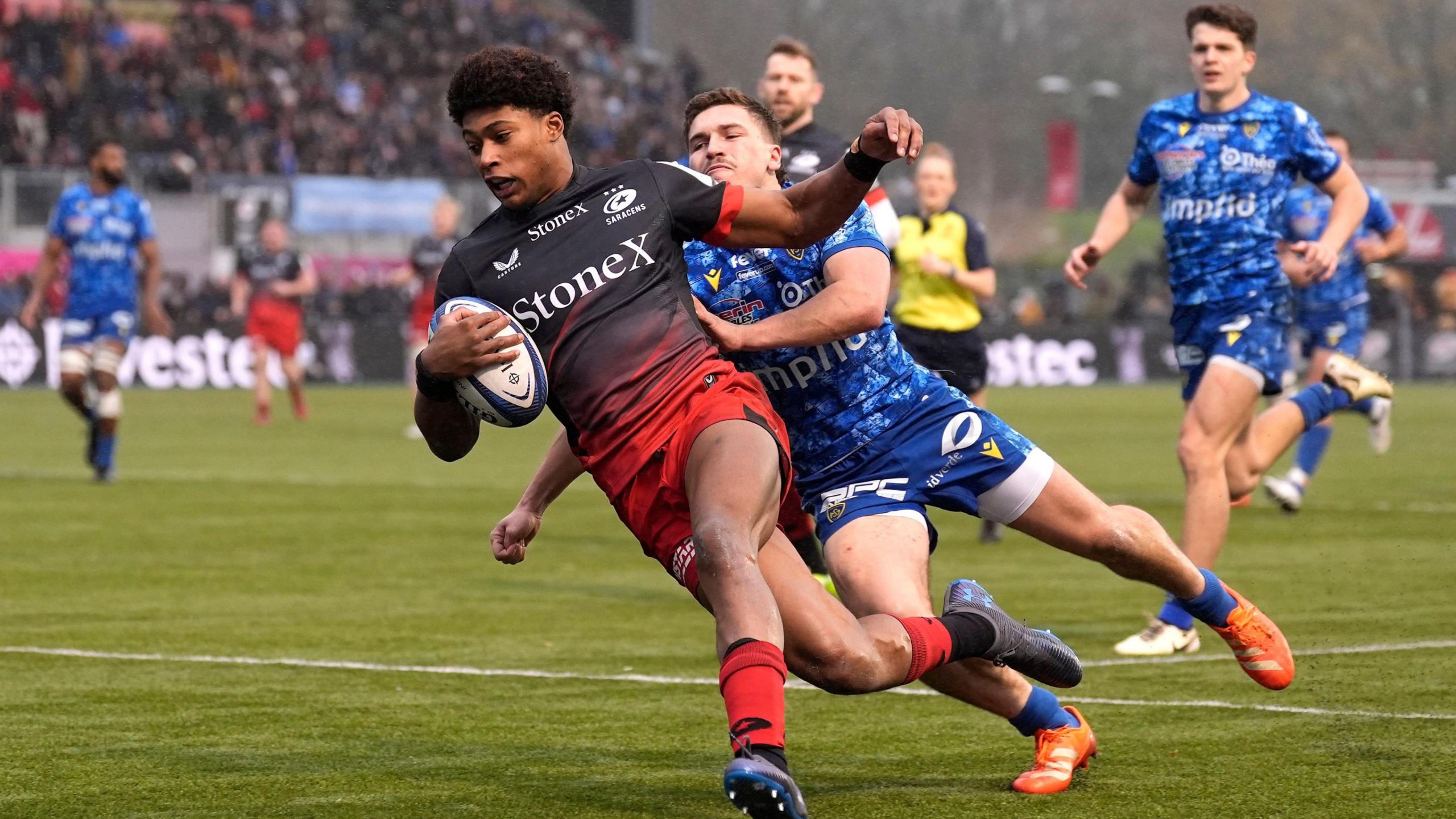 Champions Cup : Clermont lourdement battu par les Saracens (47-10)