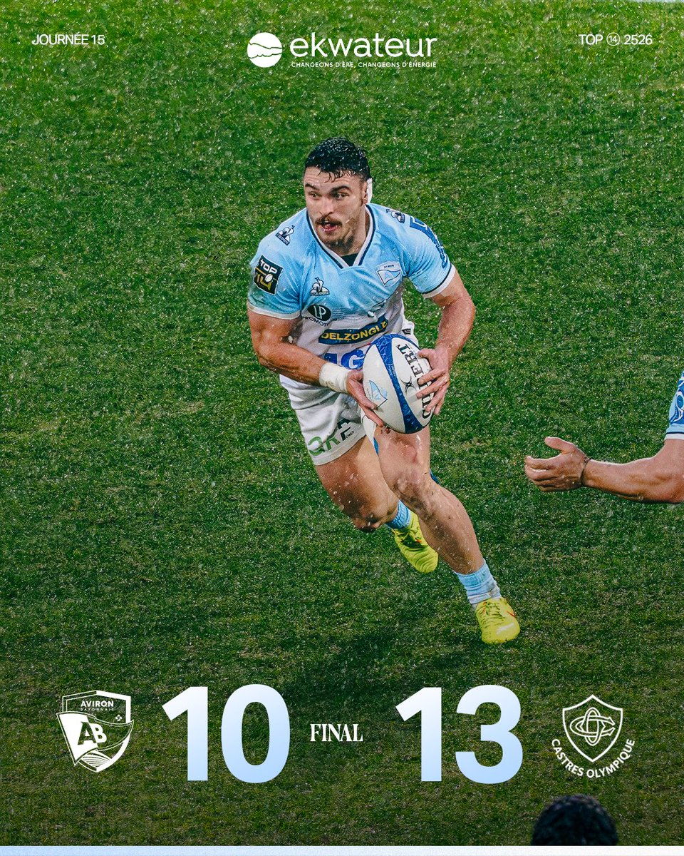 Bayonne – Castres : Castres s'impose 13-10 et met fin à la série