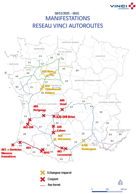 Blocages des agriculteurs aujourd'hui : la colère persiste sur tout le territoire