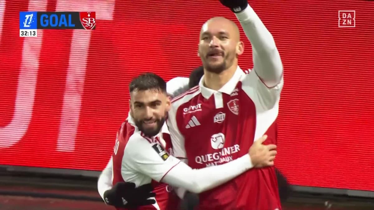 Ligue 1 : Brest domine Auxerre 2-0 et consolide sa position en milieu de tableau