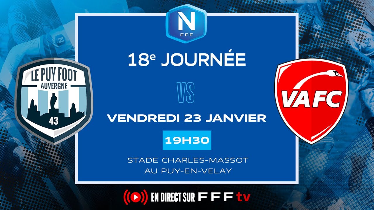 Le Puy Foot 43 – Valenciennes : Le Puy s&rsquo;impose 3-0 en J18