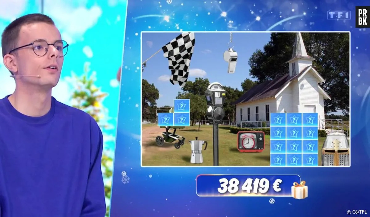 Cyprien dévoile l'étoile mystérieuse des 12 coups de midi