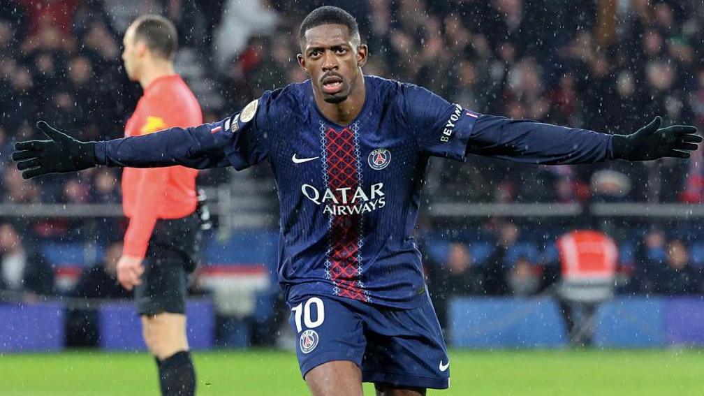 PSG-Lille : Dembélé éblouissant dans une victoire 3-0 qui propulse Paris en tête de la Ligue 1
