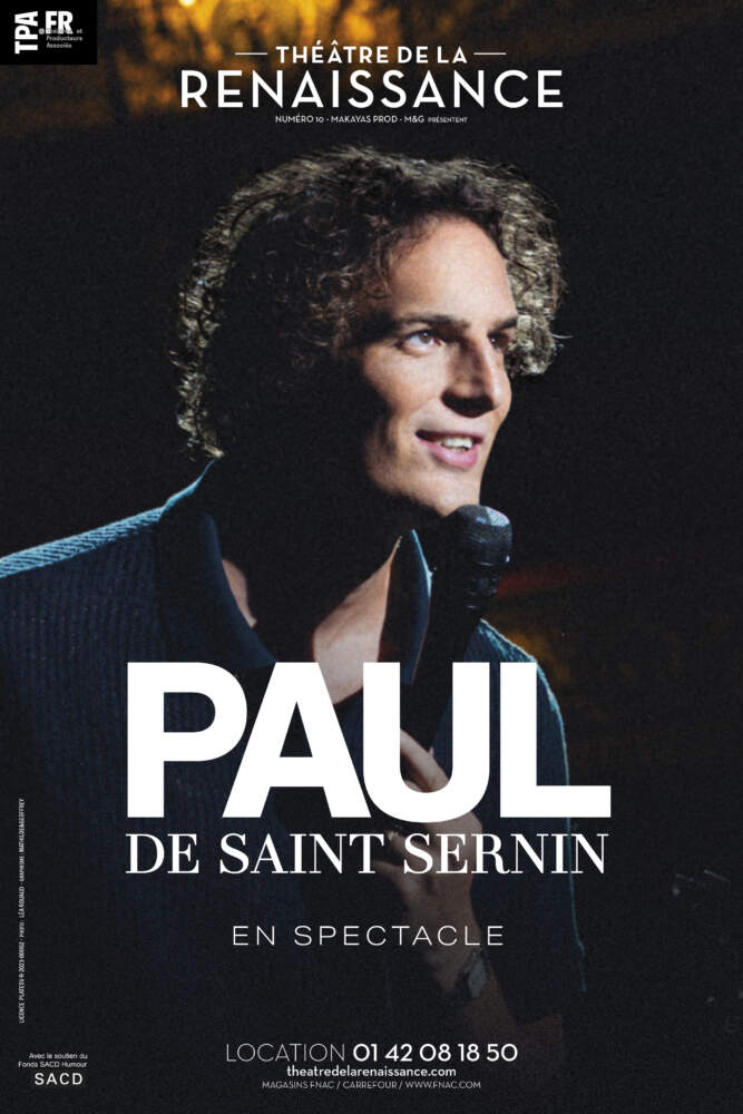 Paul de Saint Sernin : L'ascension fulgurante d'un humoriste atypique en tournée nationale