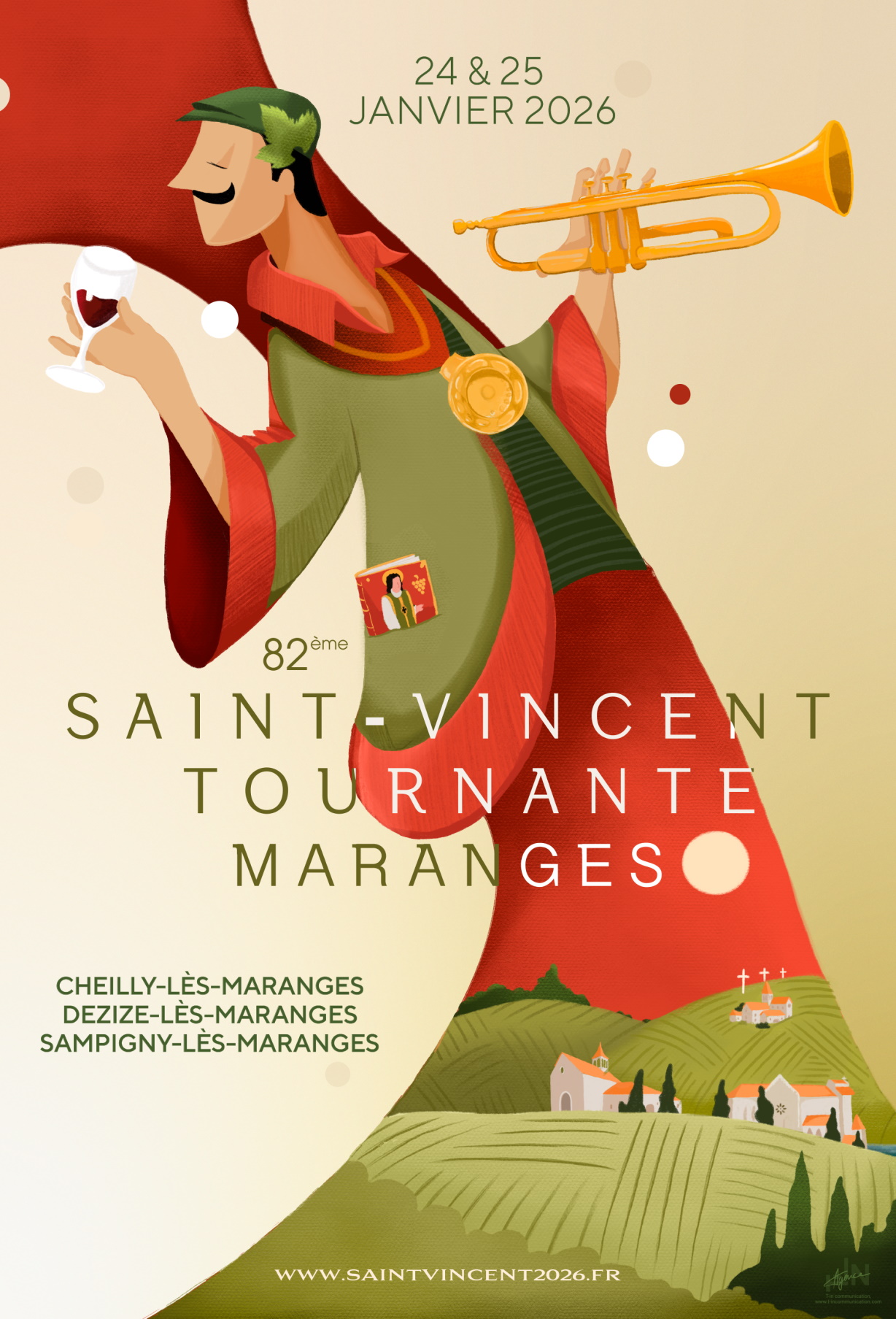 Saint-Vincent Tournante 2026 : Maranges accueille l'édition 82