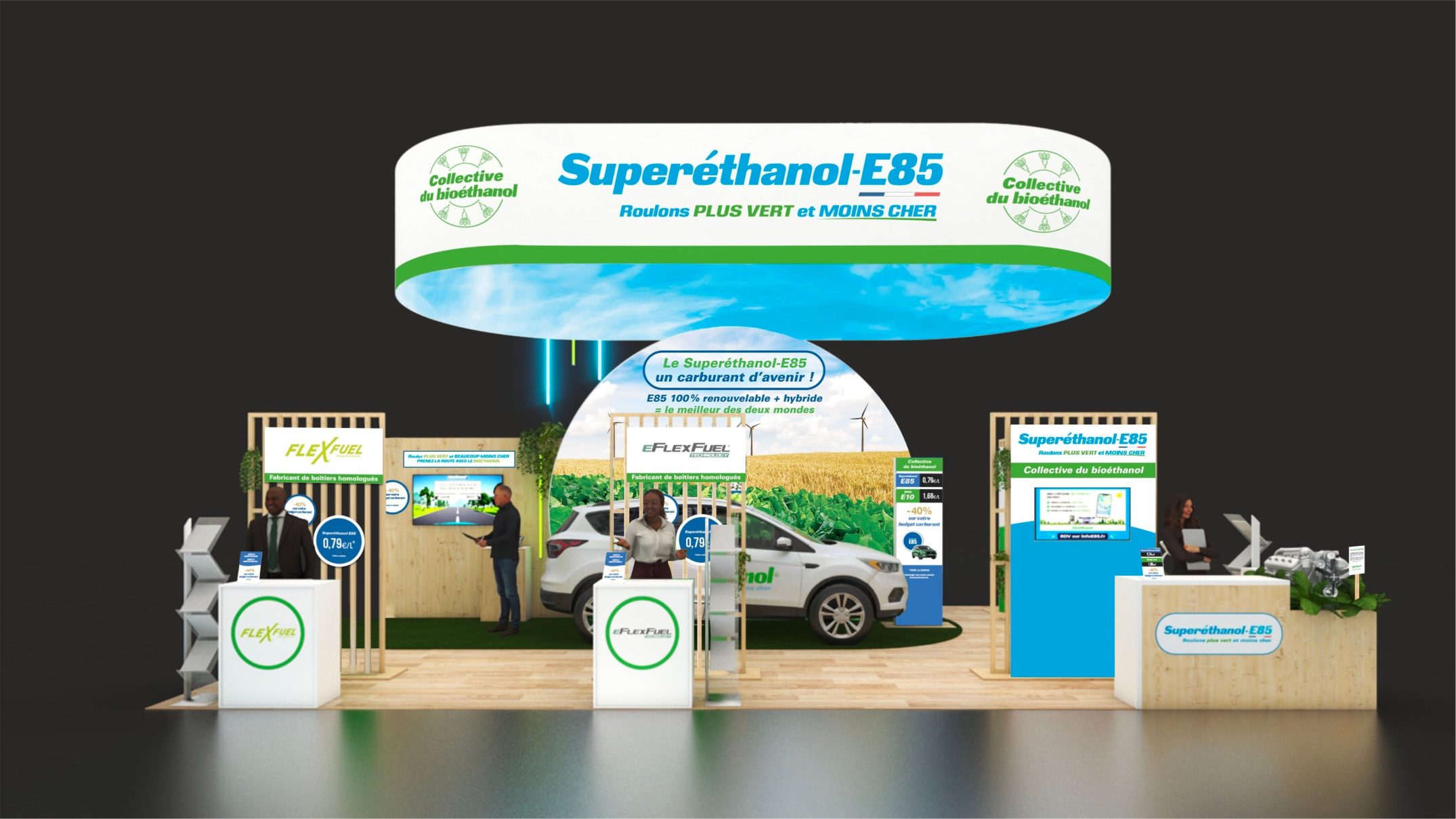 Superéthanol E85 : usages, avantages et limites