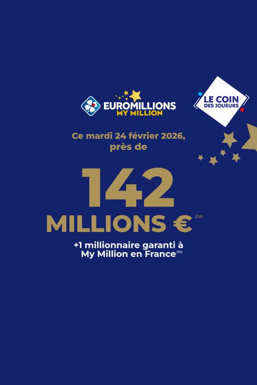Tirage Euromillions du 24 février 2026 : ce qu&rsquo;il faut savoir