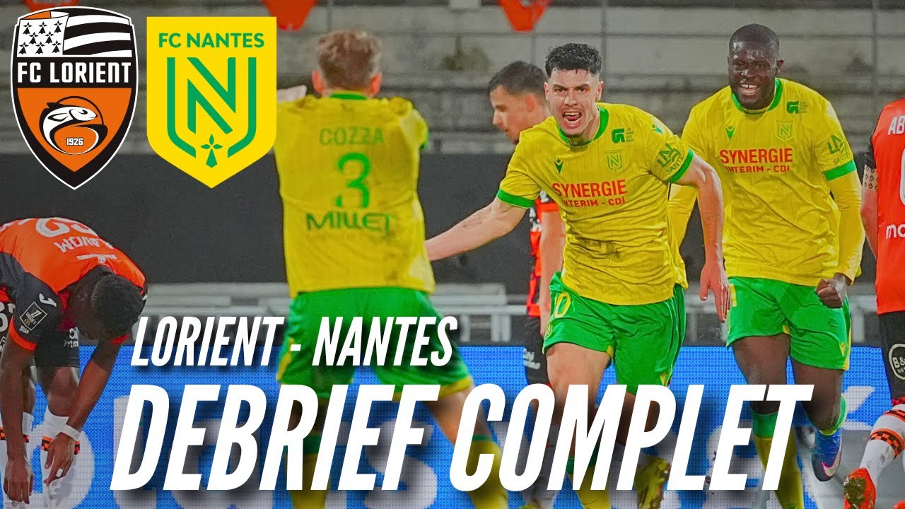 lorient – nantes : Lorient bat Nantes 2-1 au Stade du Moustoir