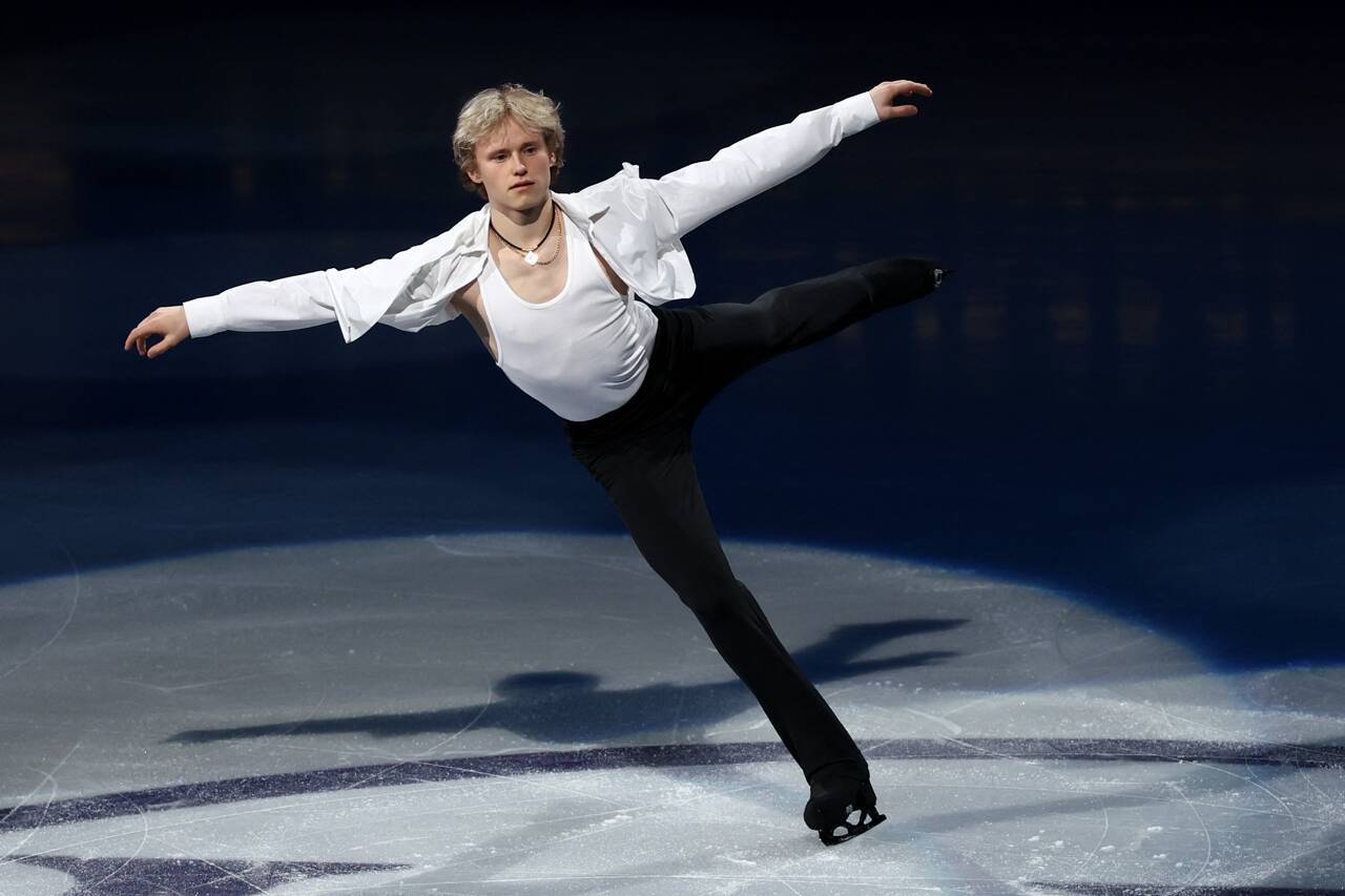Le rôle d'un patineur americain sur la scène internationale