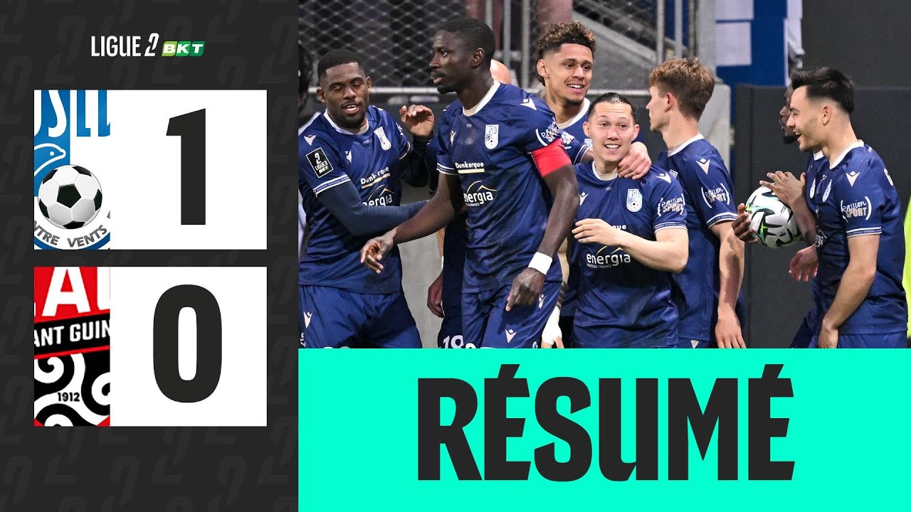 USL Dunkerque – Guingamp : enjeux et perspectives avant la rencontre