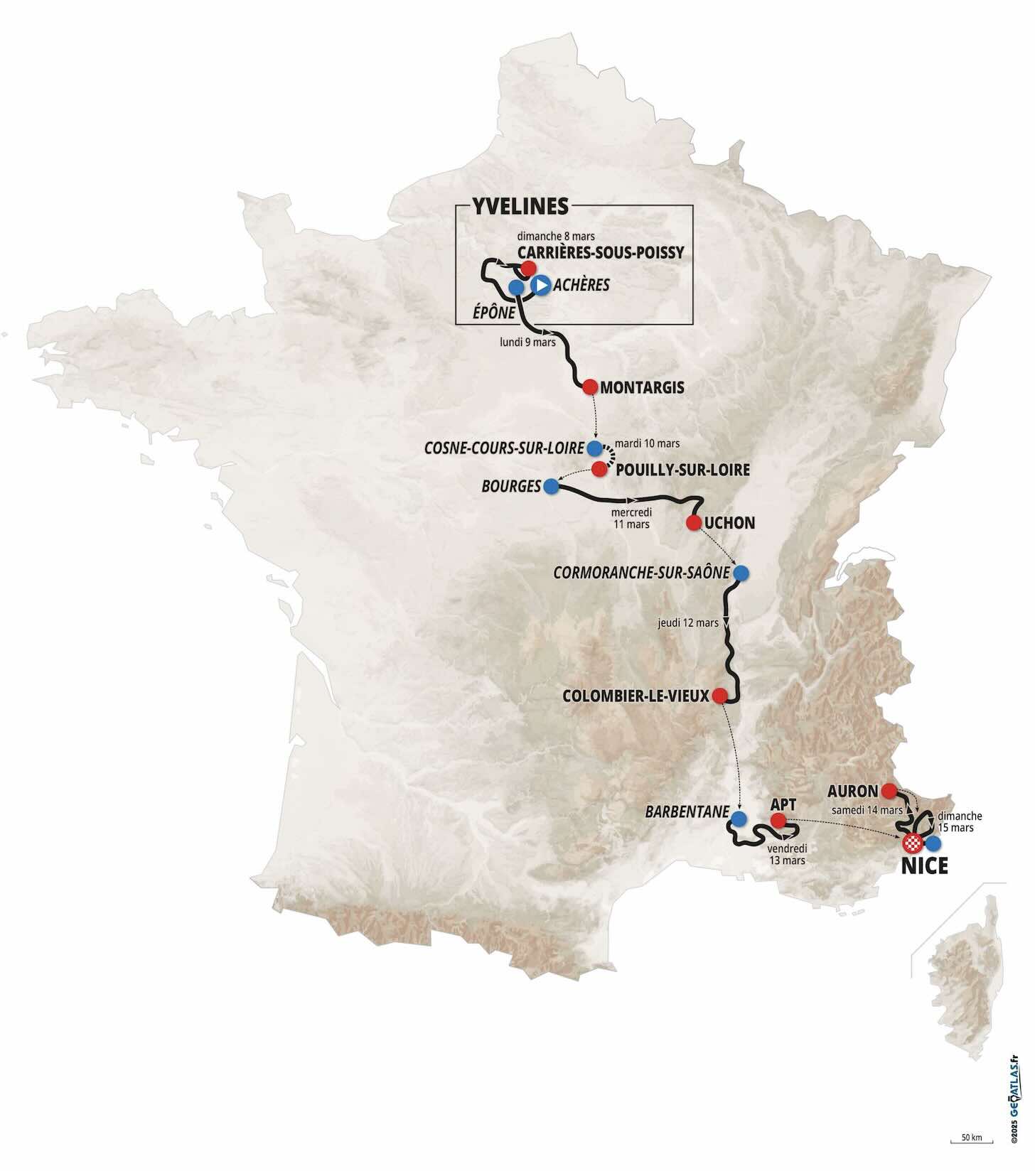 Cyclisme Paris Nice 2026 — Enjeux, attentes et perspectives