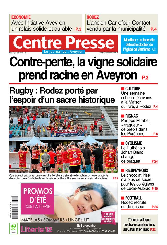 Centre Presse Aveyron : l&rsquo;actualité au service du territoire