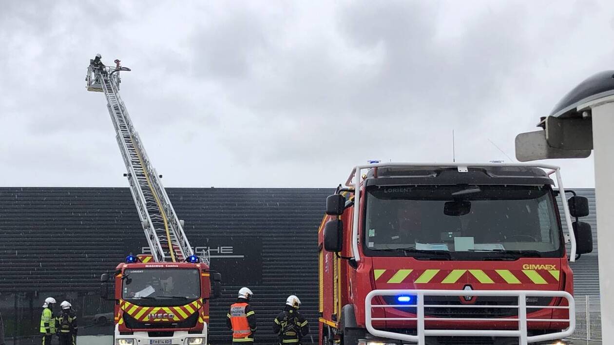 Incendie Lanester : maison, concession Ford et restaurant touchés