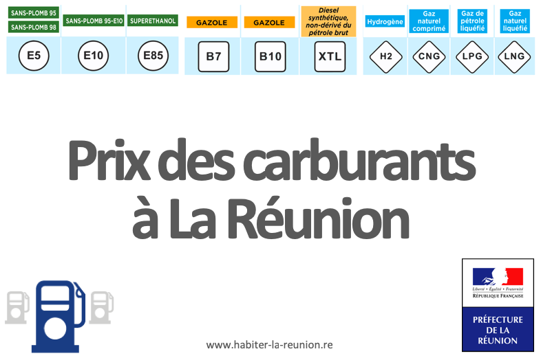 Prix carburant Réunion en avril 2026 : forte augmentation du sans-plomb et du gazole