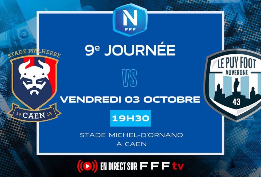 Le Puy Foot 43 – Caen : analyse et enjeux de la rencontre